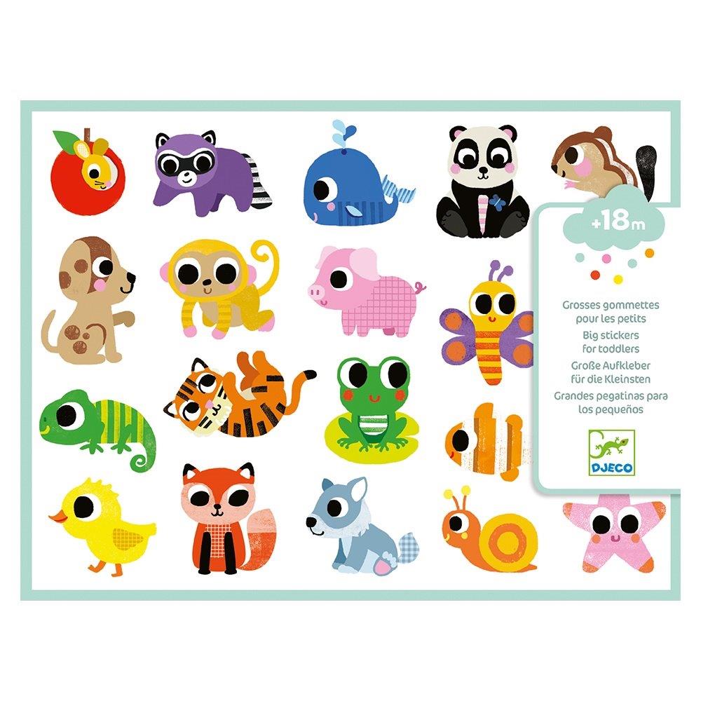 DESIGN SMALL GIFTS FOR LITTLE ONES - STICKERS BABY ANIMALS