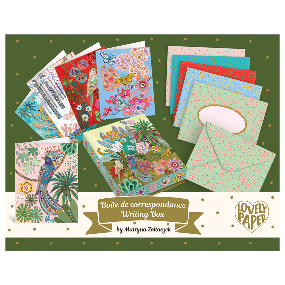 DJECO LOVELY PAPER WRITING SET MARTYNA WRITING SET - FSC MIX