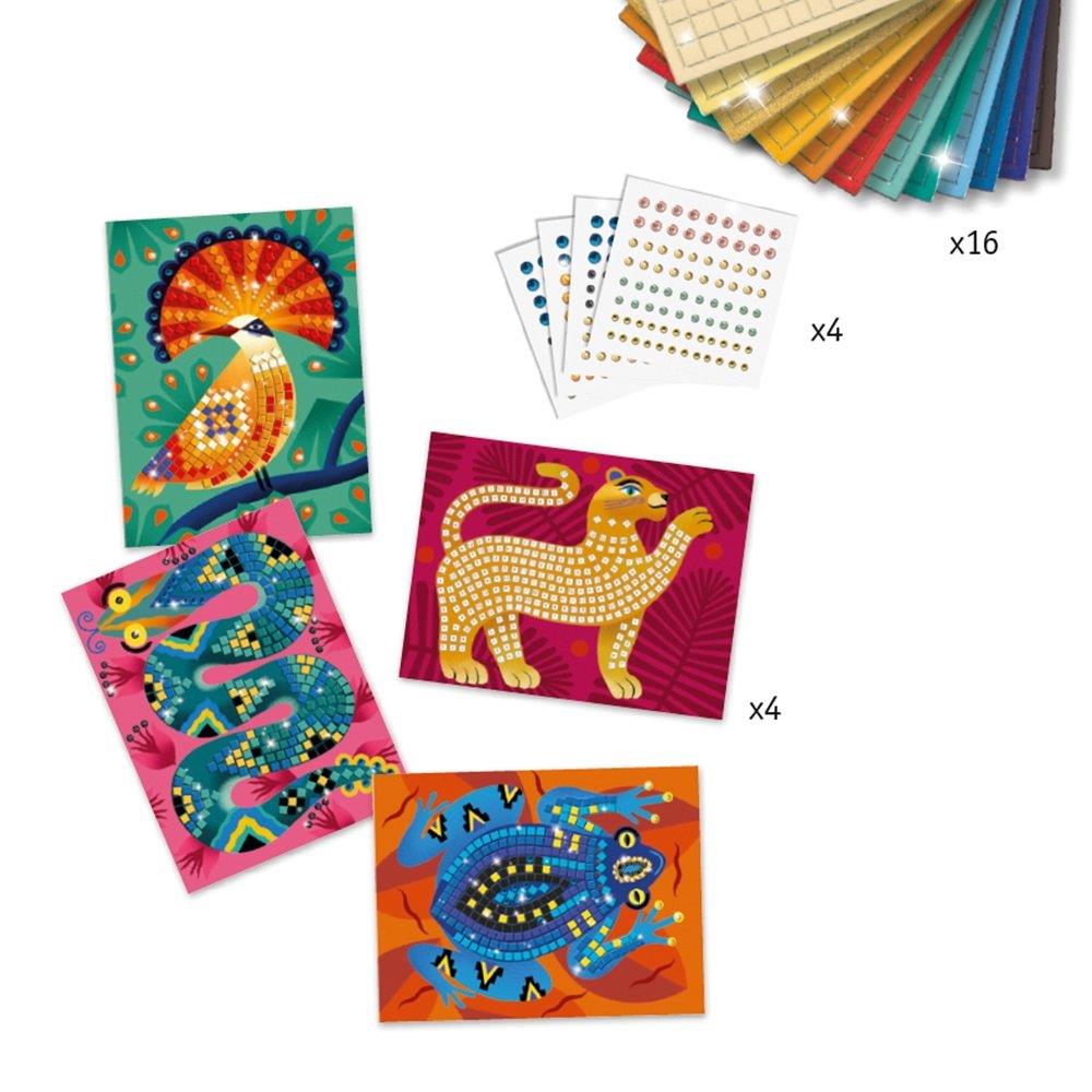Design For older children - Collages Mosaic kits - Deep in the jungle