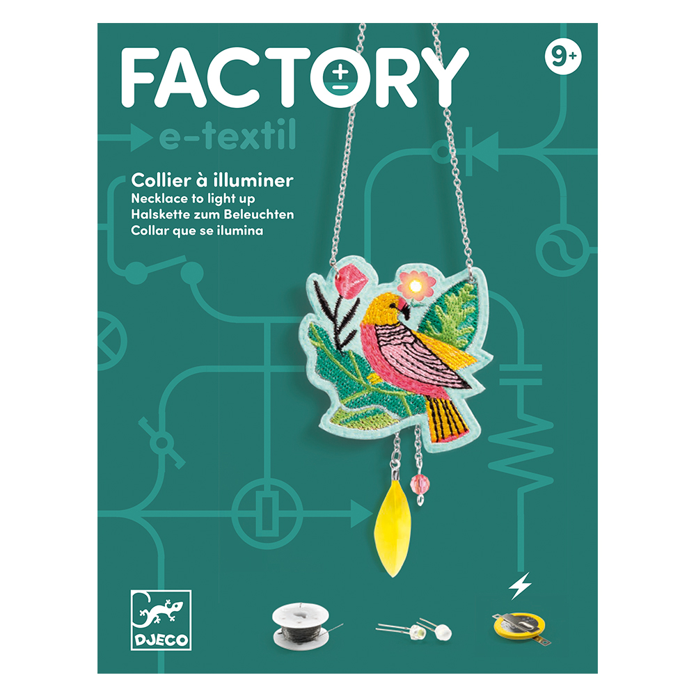 Design Factory - E-textil Necklace -  Calypso