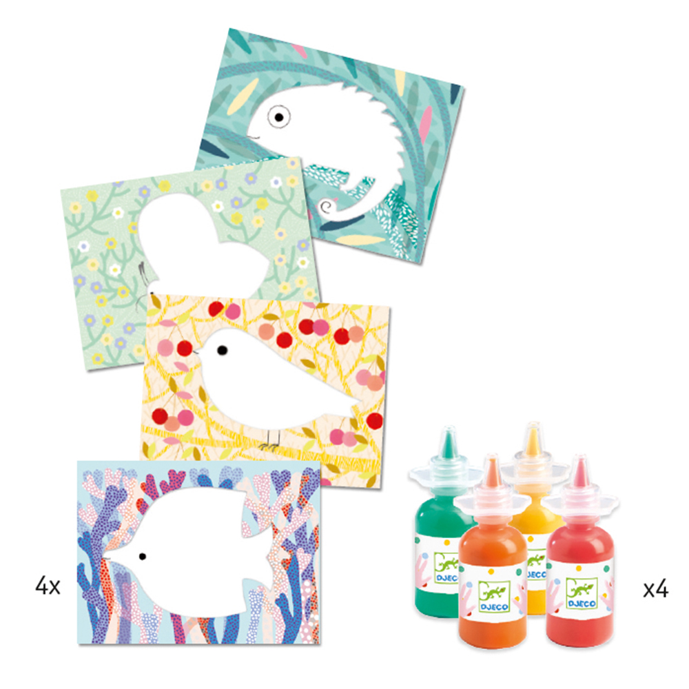 Design For little ones - Painting Squirt and Spread