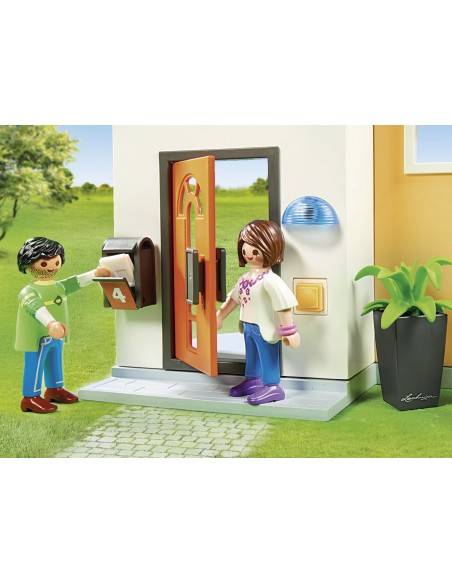 PLAYMOBIL 9266 CITY LIFE MODERN HOUSE WITH WORKING DOORBELL