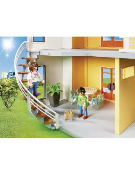 PLAYMOBIL 9266 CITY LIFE MODERN HOUSE WITH WORKING DOORBELL