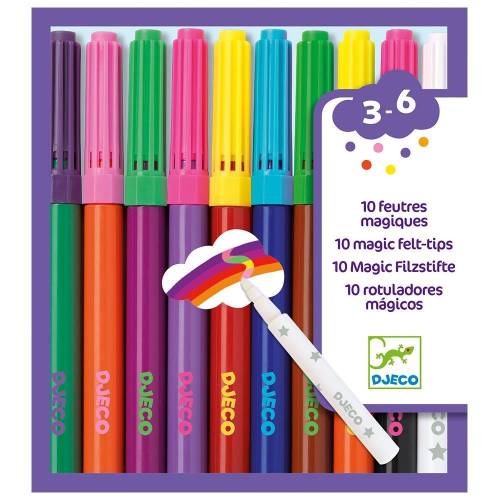 DJECO 10 MAGIC FELT TIPS