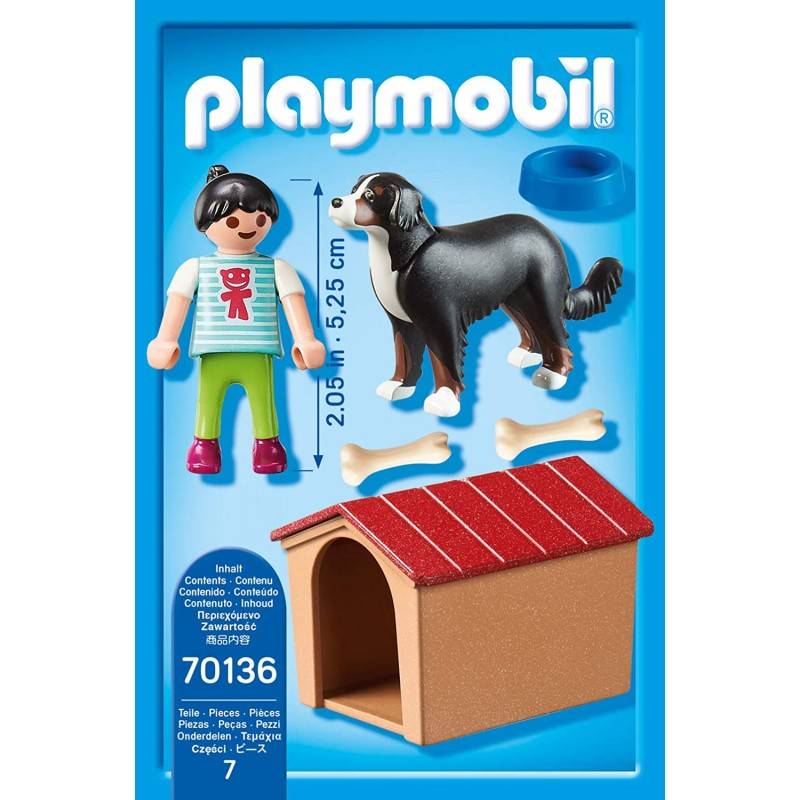 PLAYMOBIL 70136 COUNTRY DOG WITH DOGHOUSE