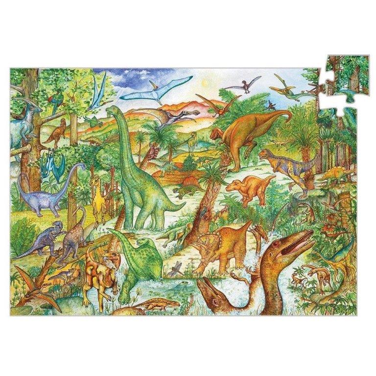 Djeco Puzzles observation Dinosaurs - 100 pcs