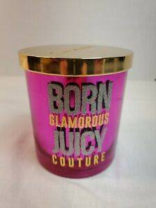 JUICY COUTURE SWEET PROSECCO GLASS CANDLE 12OZ