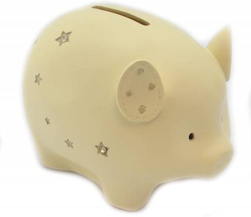 BAMBINO RESIN MONEY BANK - PIG