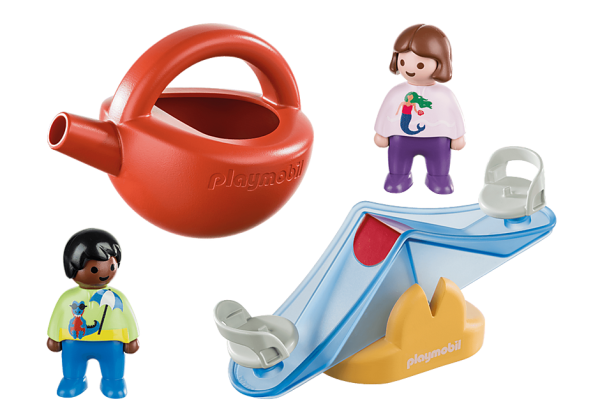 PLAYMOBIL 70269 - 1.2.3 AQUA WATER SEESAW WITH WATERING CAN