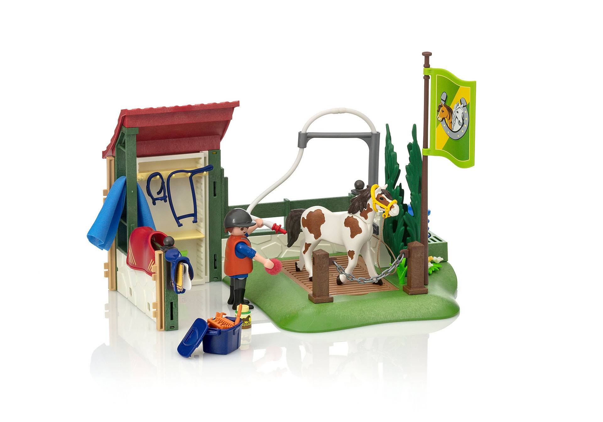 PLAYMOBIL 6929 COUNTRY HORSE GROOMING STATION