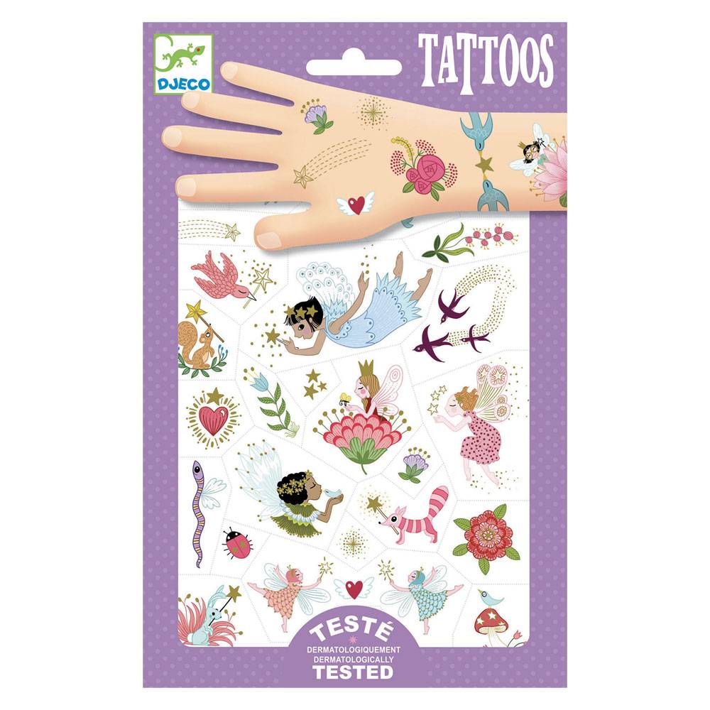 Djeco Tattoos - Fairy friends