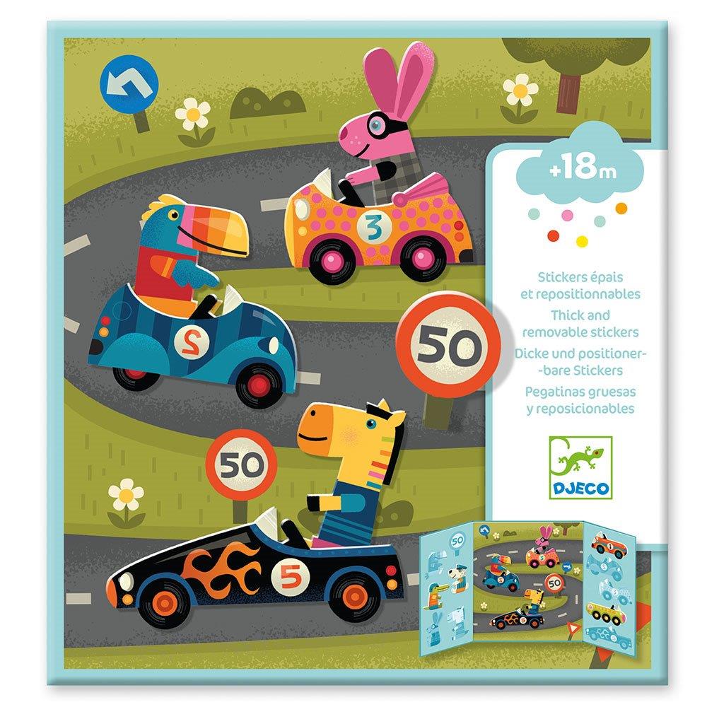 DJECO DESIGN SMALL GIFTS - STICKERS CARS