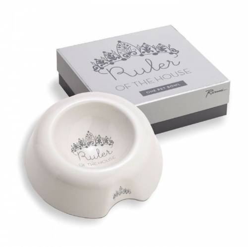PET BOWL RULER OF THE HOUSE 8 OZ