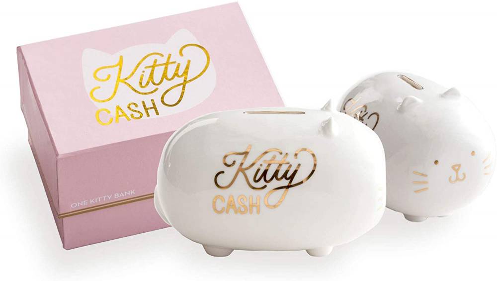 LUCKY PENNY PIGGY BANK - KITTY CASH