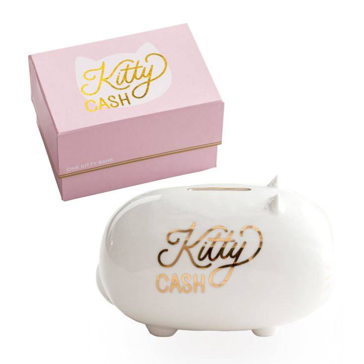 LUCKY PENNY PIGGY BANK - KITTY CASH