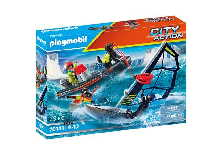 PLAYMOBIL 70141 WATER RESCUE WITH DOG