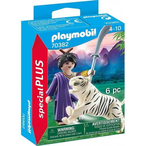 PLAYMOBIL 70382 SPECIAL PLUS FIGHTER WITH TIGER