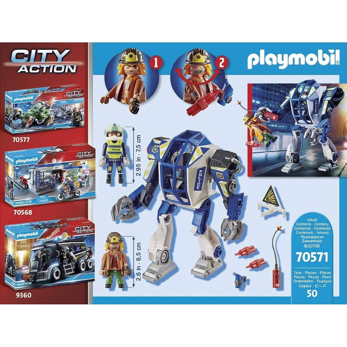PLAYMOBIL 70571 POLICE SPECIAL OPERATIONS POLICE ROBOT