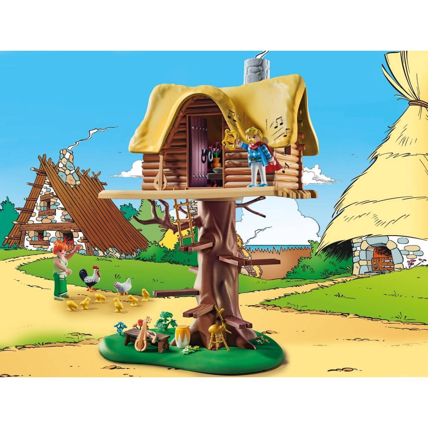 PLAYMOBIL 71016 COLLECTION ASTERIX AND OBELIX, CACOFONIX