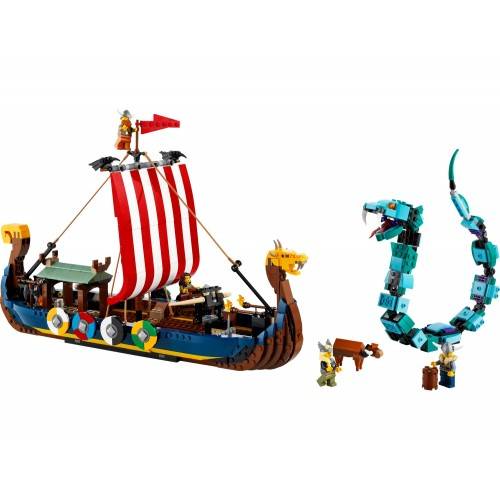 LEGO 31132 VIKING SHIP AND THE MIDGARD SERPENT