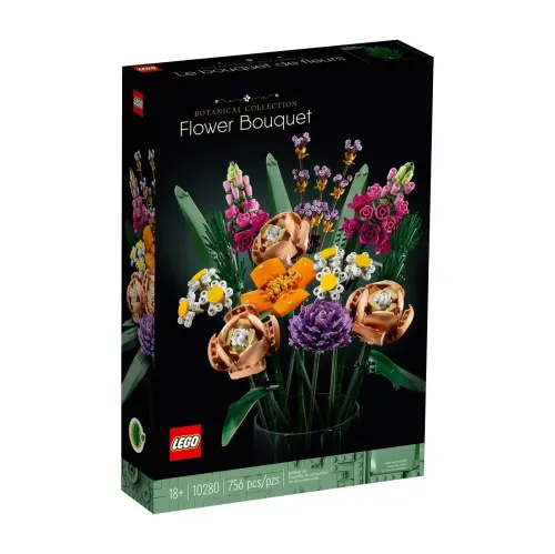 LEGO 10280 CREATOR EXPERT FLOWER BOUQUET, ARTIFICIAL FLOWERS