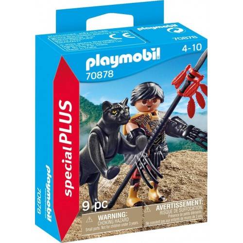PLAYMOBIL 70878 SPECIAL PLUS WARRIOR WITH PANTHER