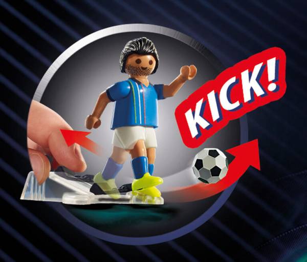 PLAYMOBIL 71122 SPORTS AND ACTION ITALY NATIONAL FOOTBALL PLAYER