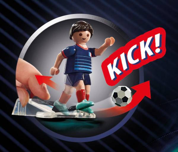 PLAYMOBIL 71124 SPORTS AND ACTION FRANCE B NATIONAL FOOTBALL PLAYER