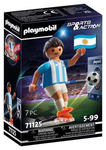 PLAYMOBIL 71125 SPORTS AND ACTION ARGENTINA NATIONAL FOOTBALL PLAYER