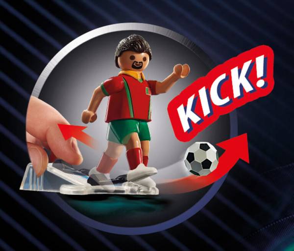 PLAYMOBIL 71127 SPORTS AND ACTION PORTUGAL NATIONAL FOOTBALL PLAYER