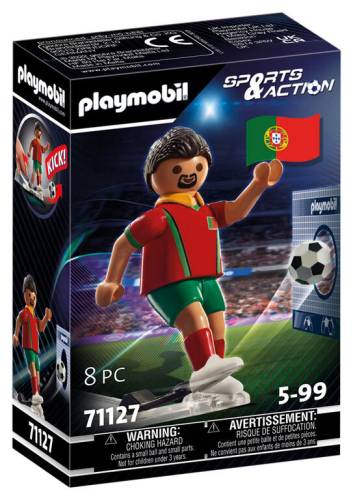 PLAYMOBIL 71127 SPORTS AND ACTION PORTUGAL NATIONAL FOOTBALL PLAYER