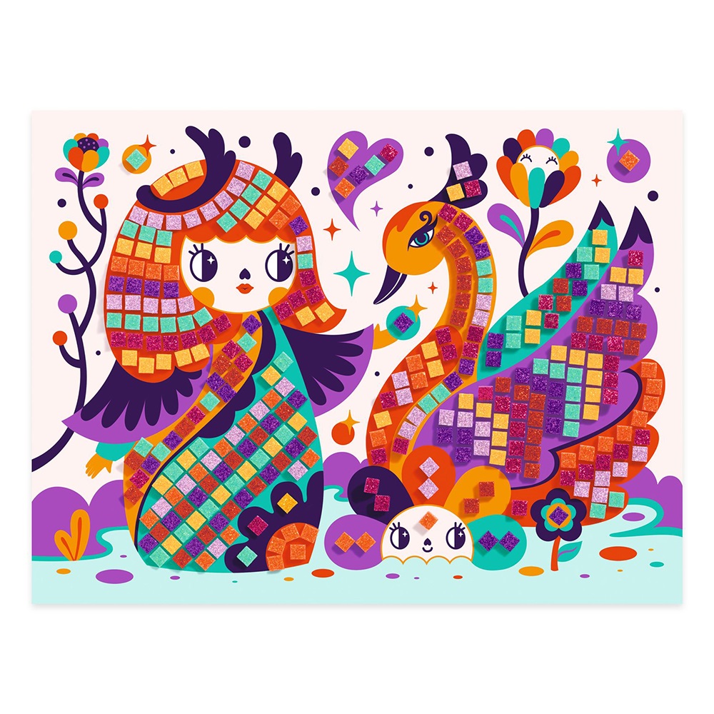 DJECO KOKESHI MOSAIC KIT