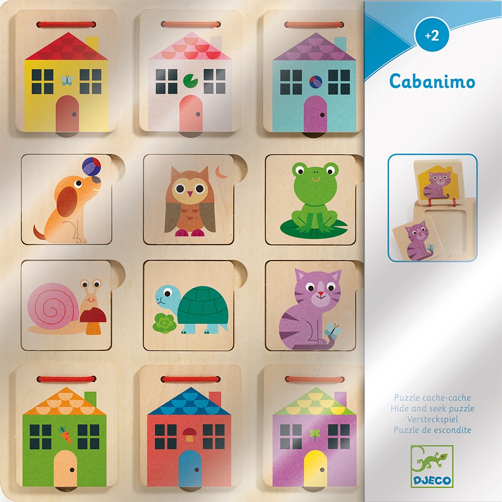 Djeco Wooden Puzzles Cabanimo