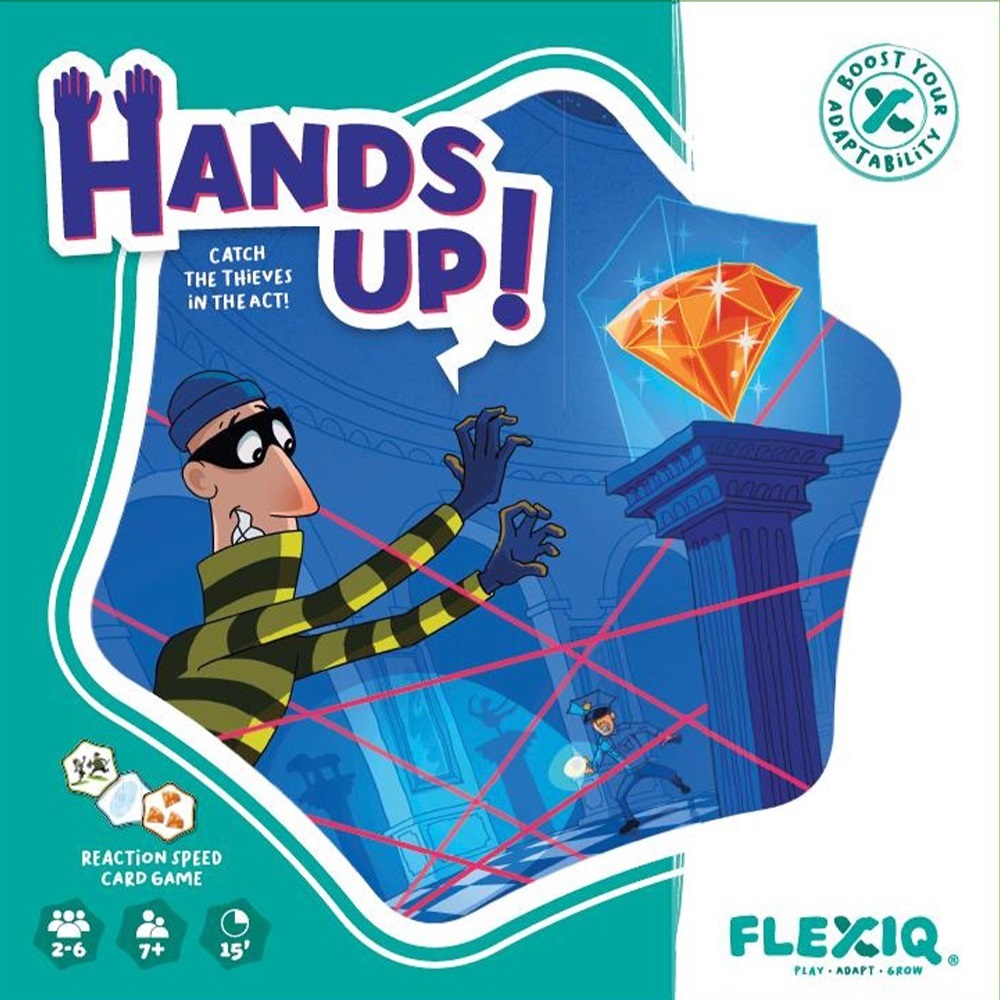 FlexiQ Hands Up! card & dice game