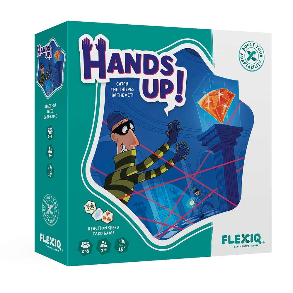 FlexiQ Hands Up! card & dice game