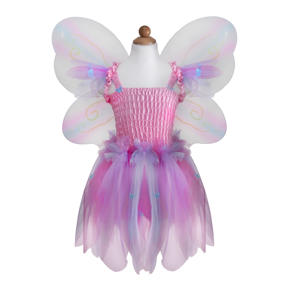 Great Pretenders Butterfly Dress, Wing and Wand Set 5-6 years