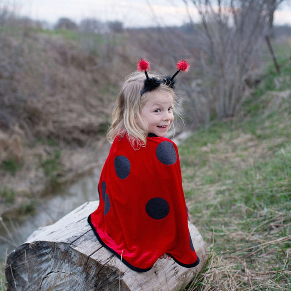 Great Pretenders Little Ladybug Toddler Cape, SIZE US 2-3T