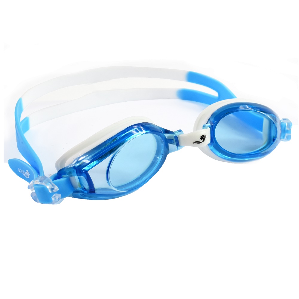 Splash Soaked Junior Goggles Piranha Azure