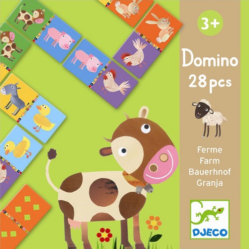 Djeco Educational games Domino - Farm