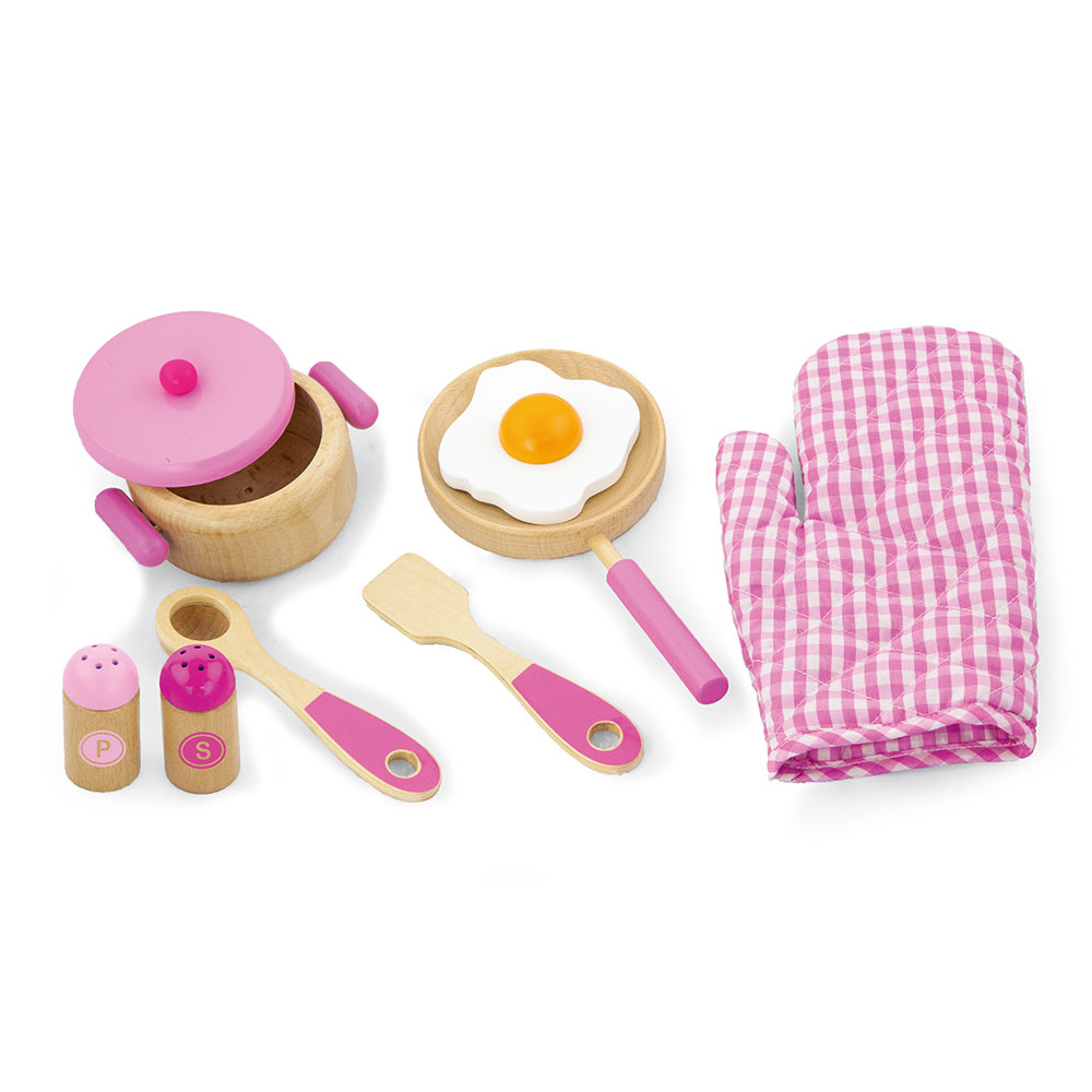 Viga Cooking Tool Set - Pink