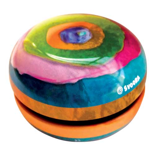 Svoora Tin Yo-Yo with Free Spin Fantasy in 4 designs