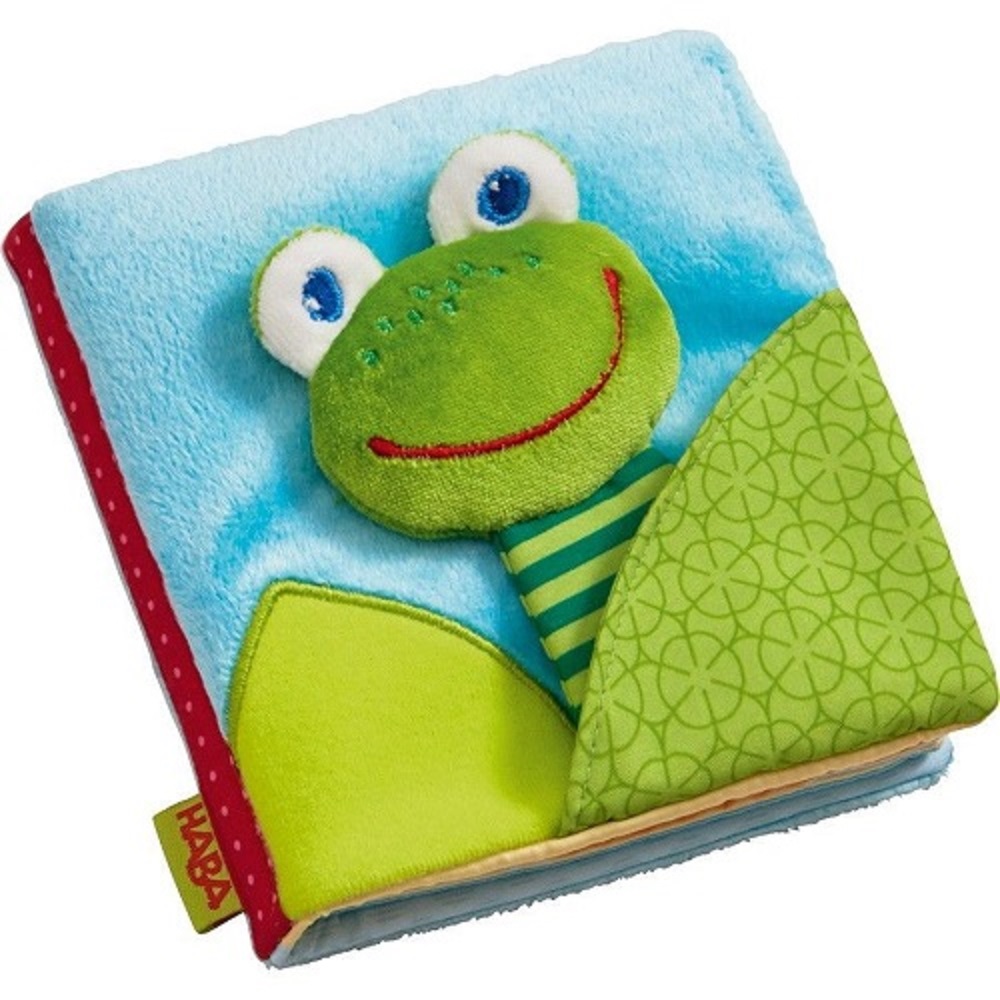 Haba Fabric book Magic frog