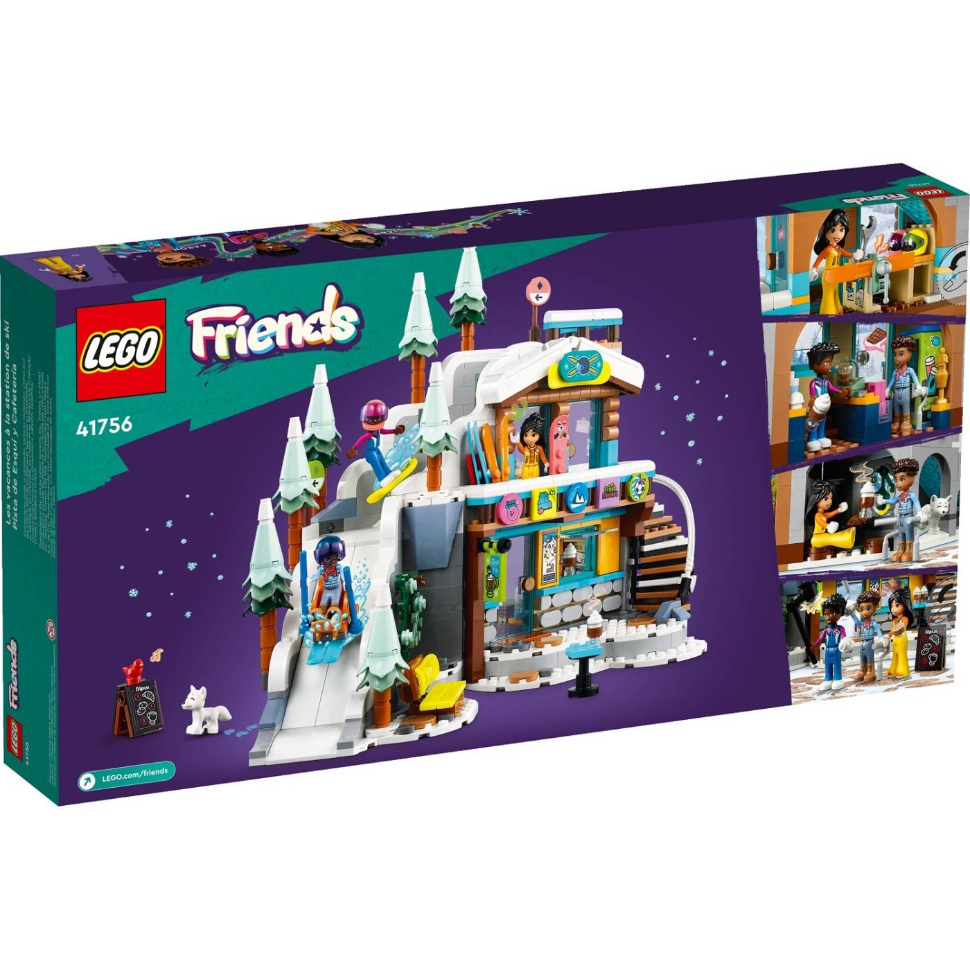 LEGO 41756 FRIENDS HOLIDAY SKI SLOPE AND CAFE