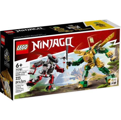 LEGO 71781 NINJAGO LLOYDS MECH BATTLE EVO
