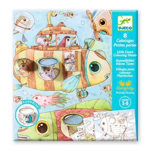 DJECO COLOURING MALOS TRIP - FSC MIX