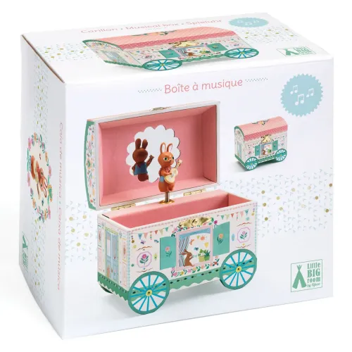 DJECO JEWELLERY MUSIC BOX ENCHANTED CARAVAN
