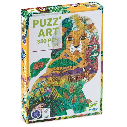 DJECO LION - 350 PCS PUZZLE