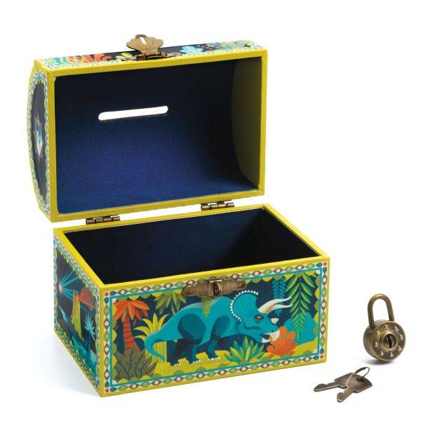 DJECO MONEY BOX DINOSAUR - FSC MIX