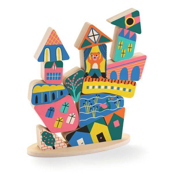 DJECO TOYS AND GAMES CONSTRUCTION GALLERY ZE STAKABOOM