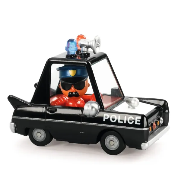 DJECO TOYS AND GAMES CRAZY MOTORS HURRY POLICE